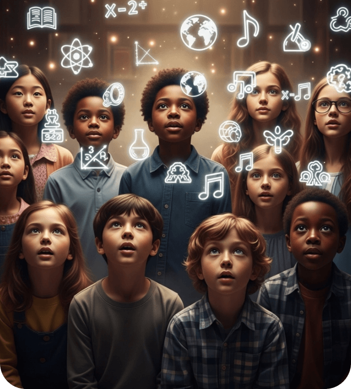 Education for All program providing free bilingual learning resources for children and teachers